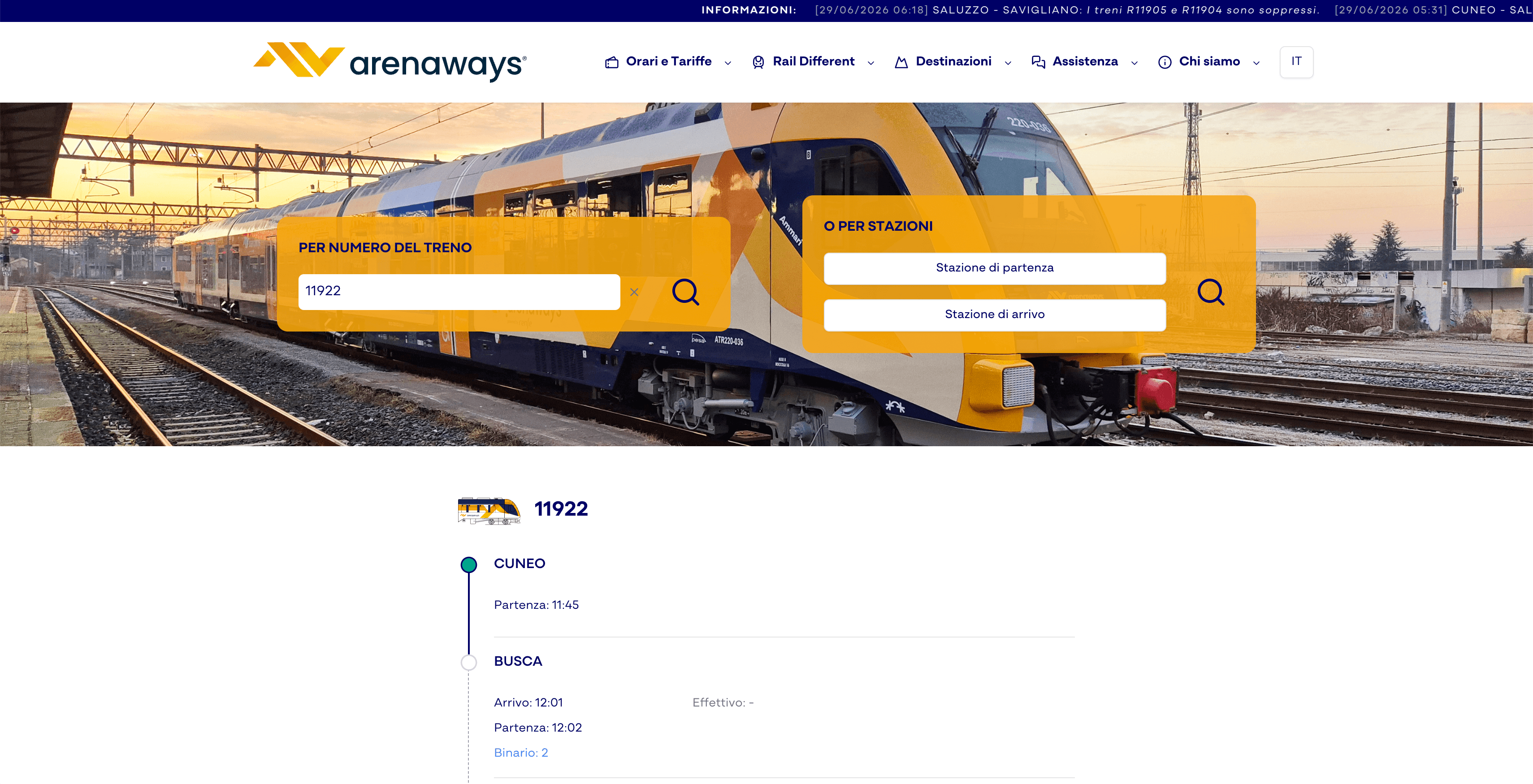 Search Train 