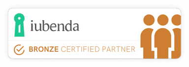 iubenda Bronze Partner certificato