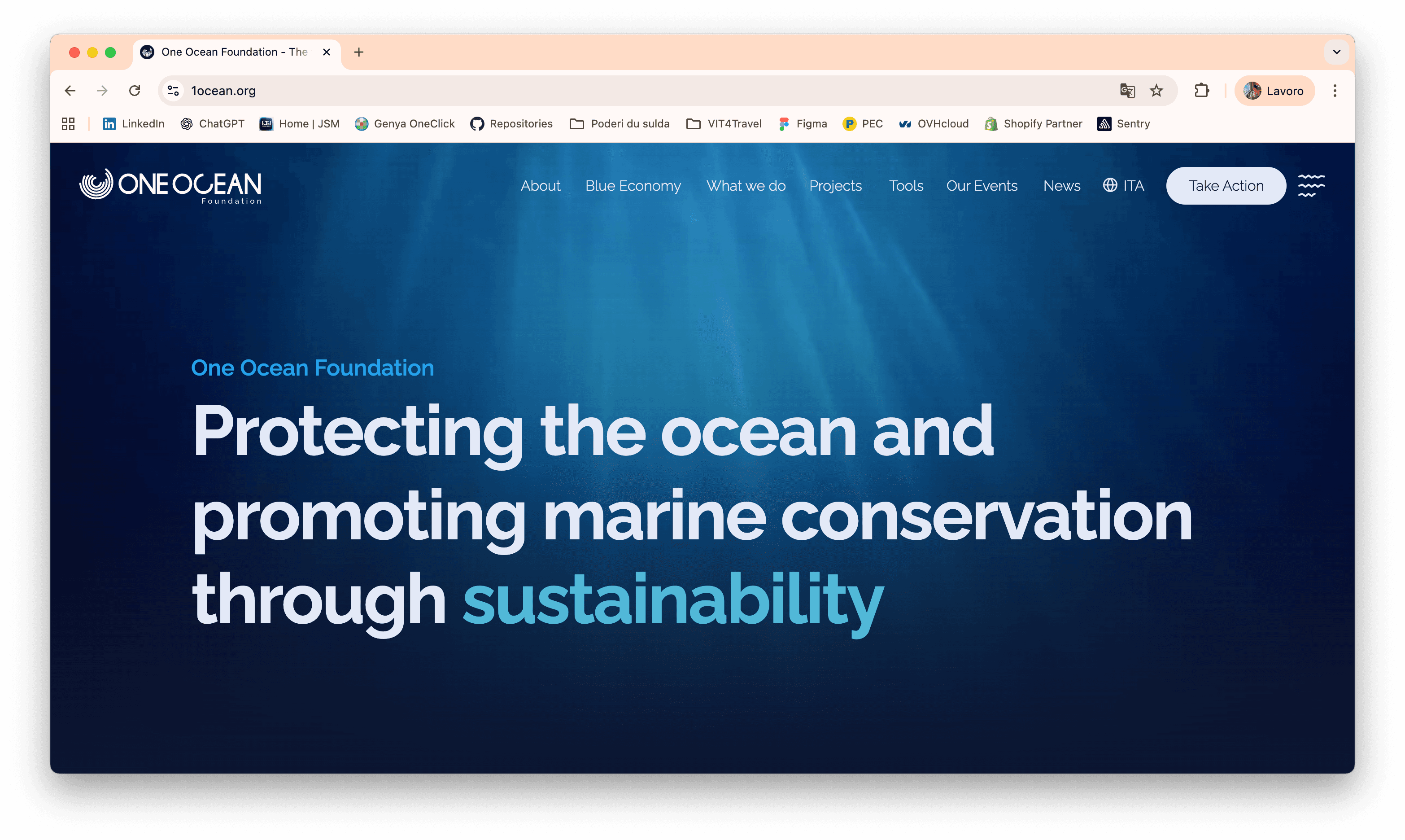 1ocean homepage
