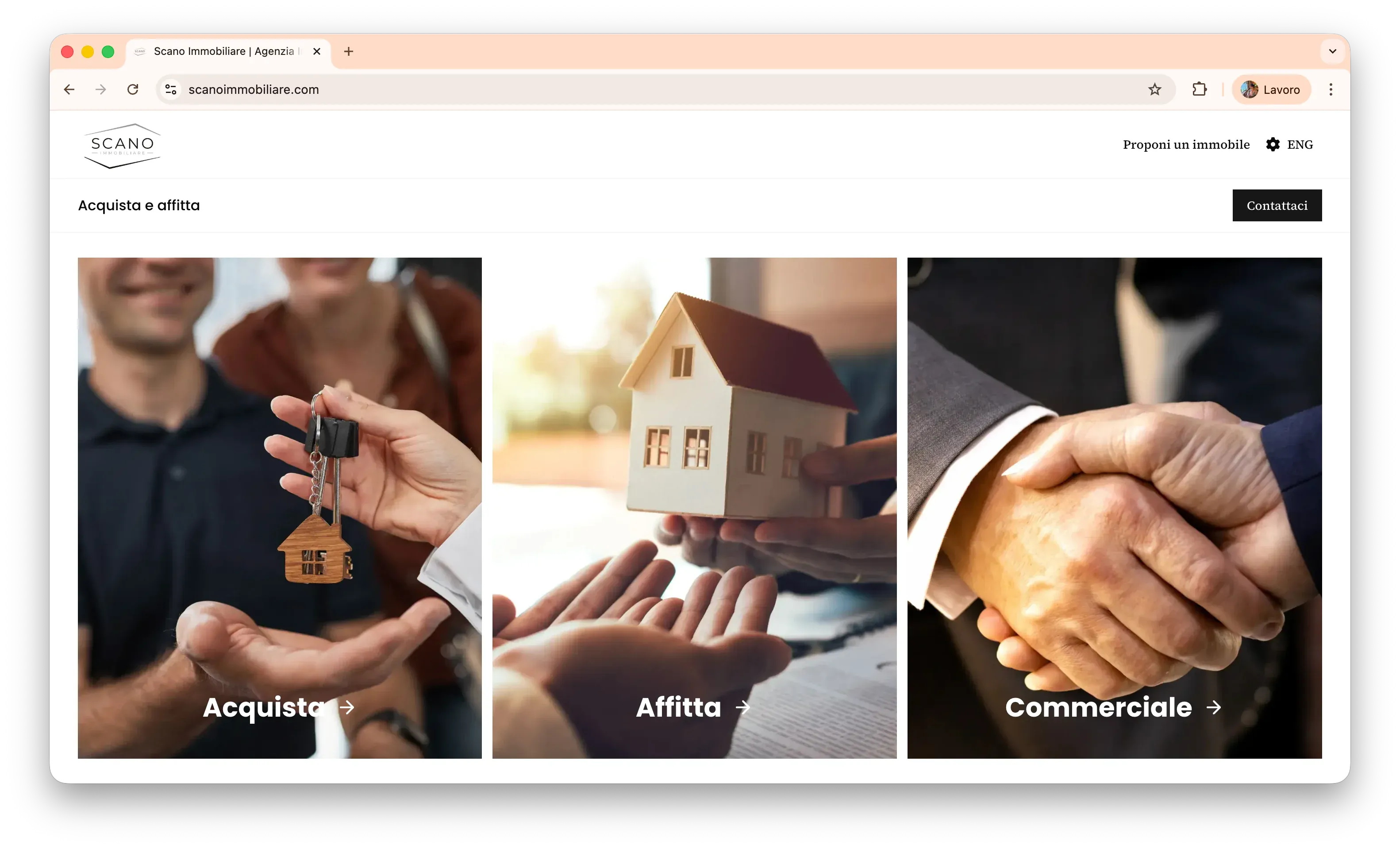 Homepage Scano Immobiliare
